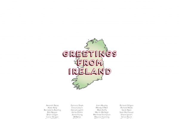 Greetings From Ireland 2015 Calendar cover.