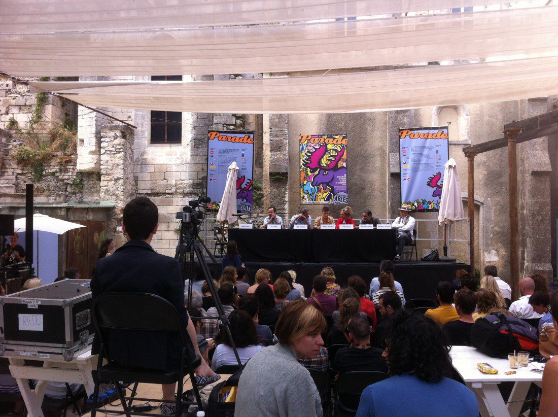 Irish Photobooks at COSMOS, during Les Rencontres d'Arles, France.