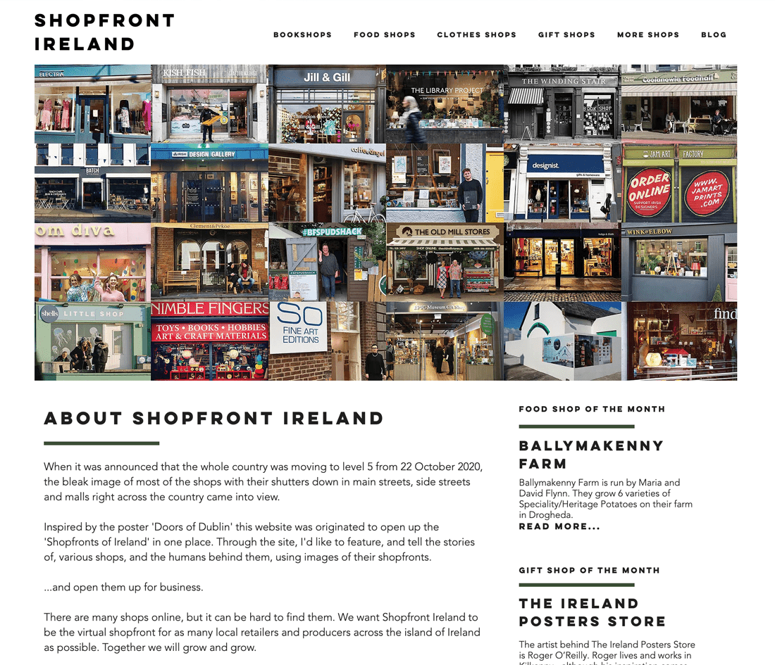 Shopfront Ireland