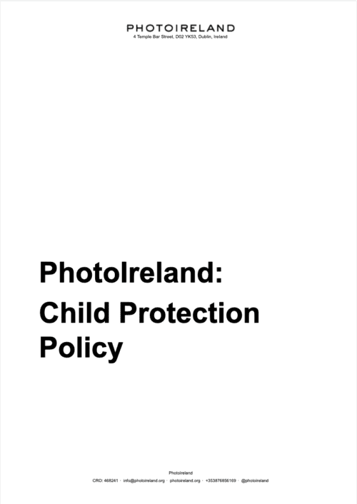 PhotoIreland Child Protection Policy