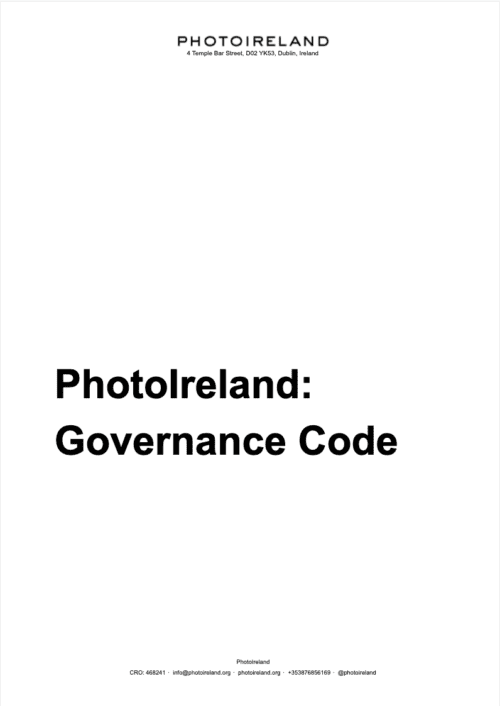PhotoIreland Governance Code