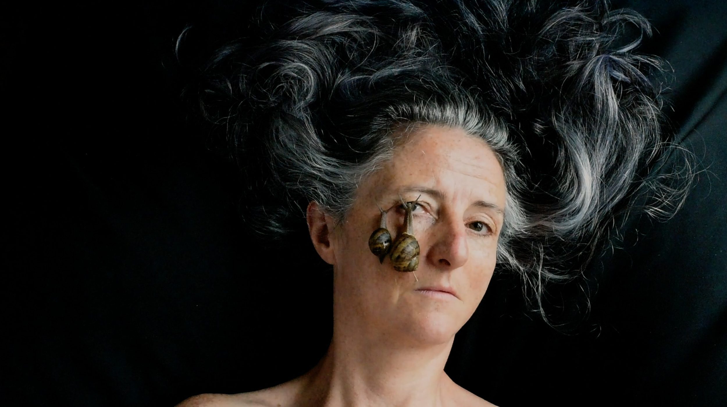 Trish Morrissey, Self Portrait With Two Snails (film still).
