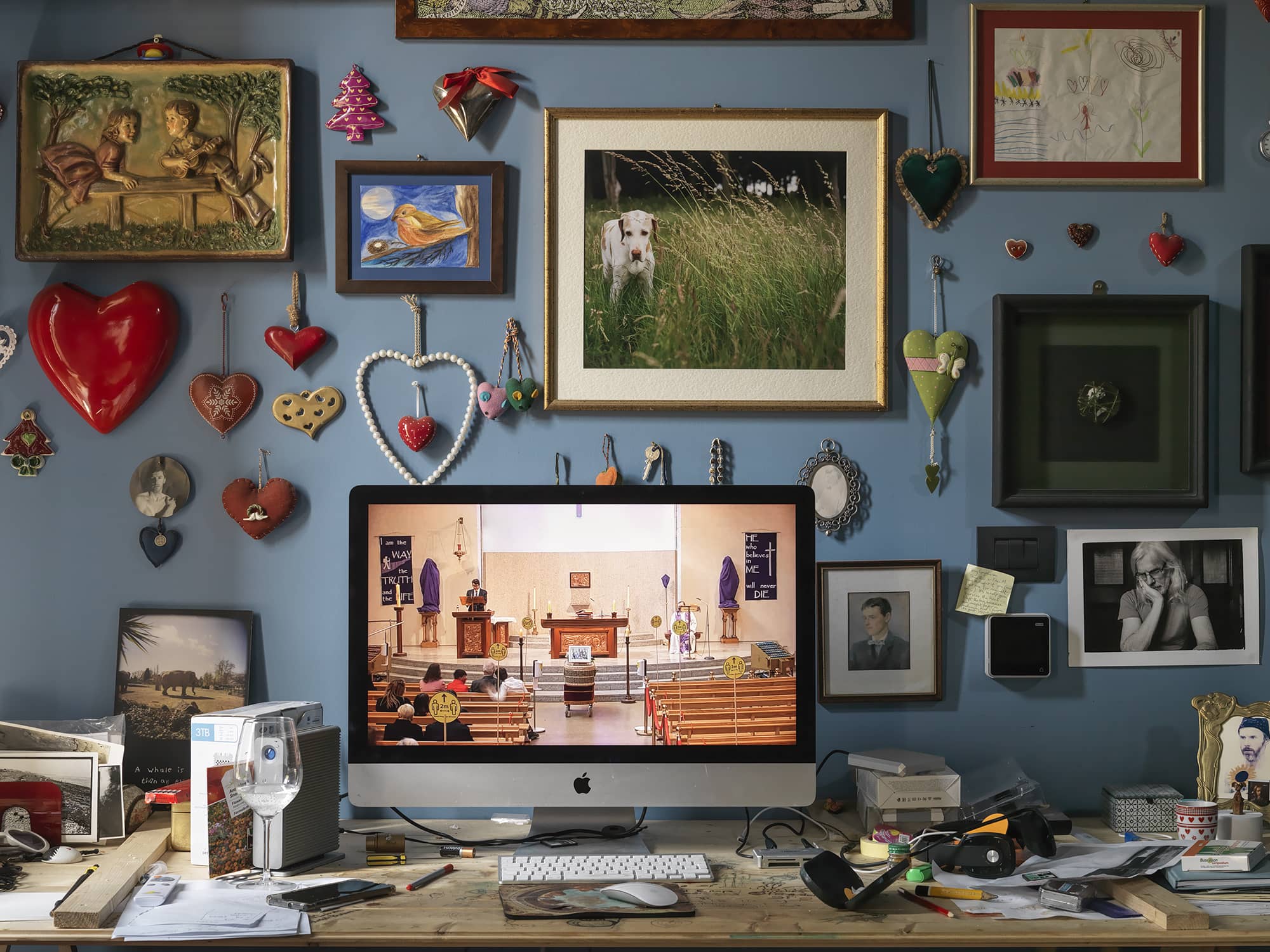 A celebration of the printed matter in all its forms.    HALFTONE is an initiative by PhotoIreland, hosted every November at The Library Project. Running 29 October to 27 November this year, the fair brings together a large selection of works by established and emerging artists, showcasing Ireland’s exciting Art scene.     [Main image by David Farrell, A Home Thought From Abroad 01-04-2021, from Pictures from a Small Town]