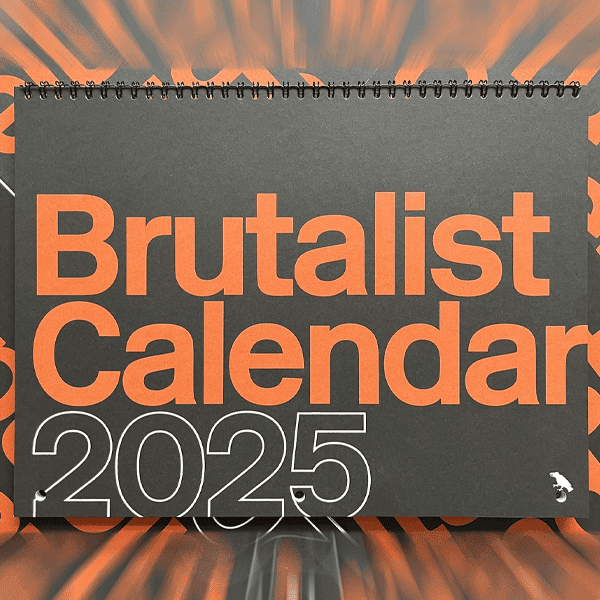 Brutalist Calendar 2025