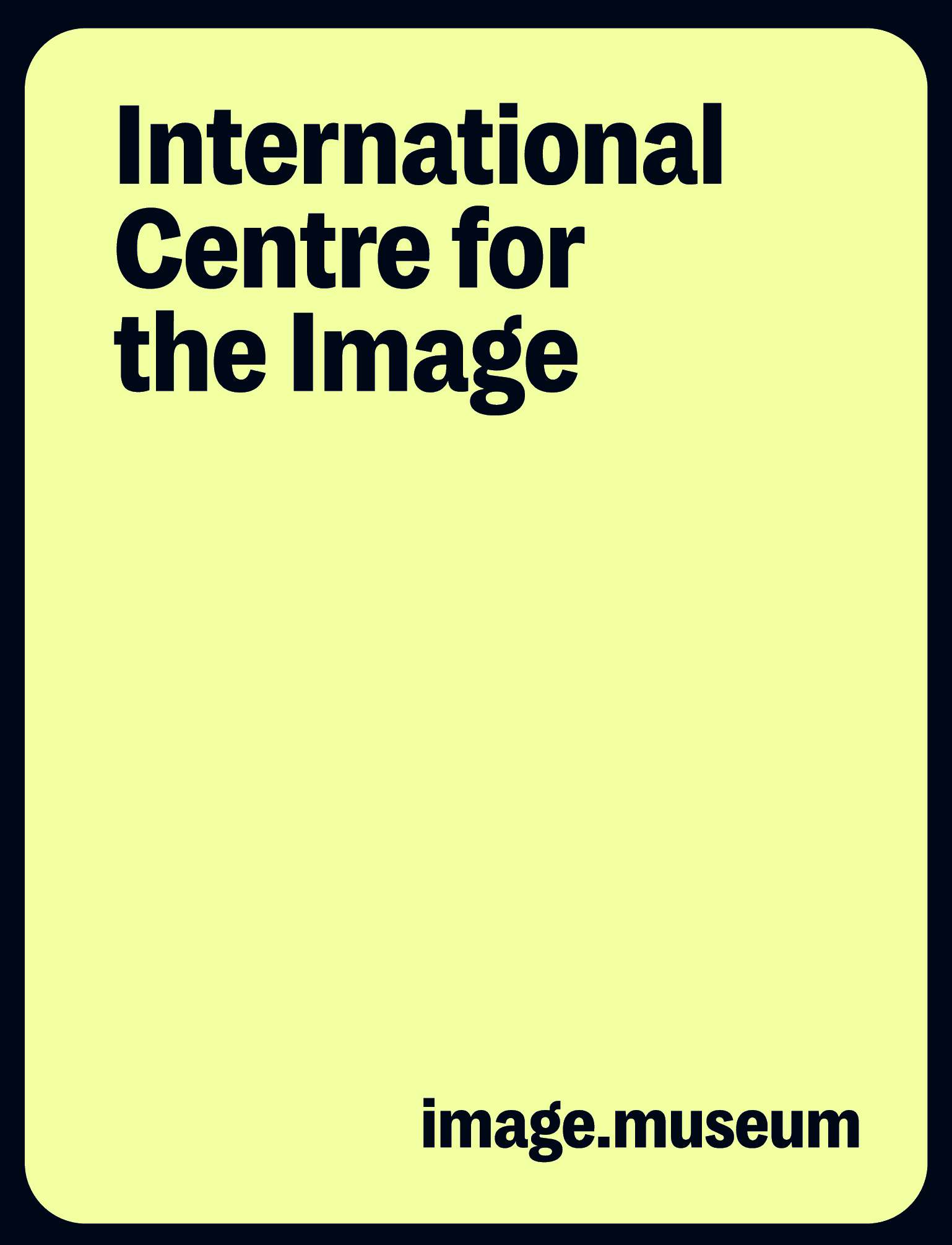 International Centre for the Image